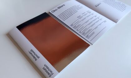 Booklet: Edelstahlflachdach